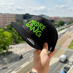Snapback Mrdke Gang black green neon