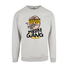 Mikina Mrdke Gang grey gold / výšivka