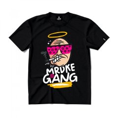 Triko Mrdke Gang black purple neon