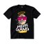 Triko Mrdke Gang black purple neon - Velikost: XL