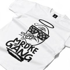 Triko Mrdke Gang white black