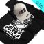 Triko Mrdke Gang black snapback gray black LIMITED EDITION - Velikost: M