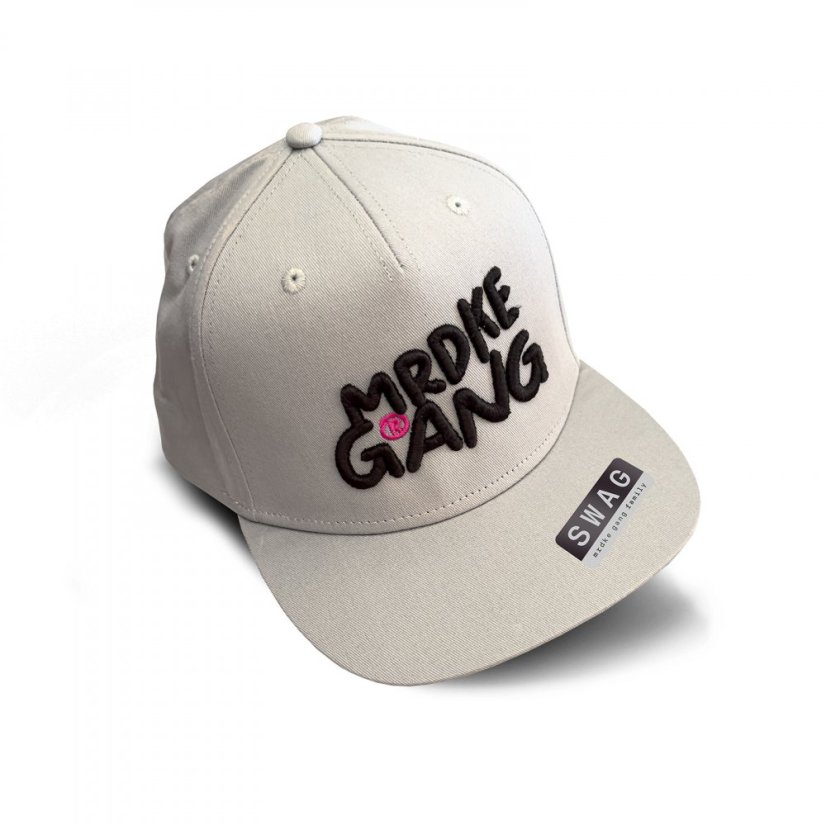 Snapback Mrdke Gang grey black - Velikost: UNI