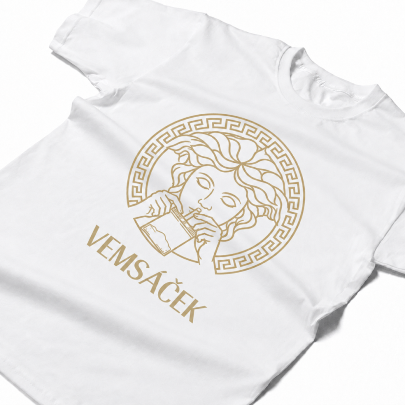 Triko VEMSÁČEK GOLD - white