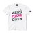 Triko Zero Fucks Given white purple neon