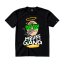 Triko Mrdke Gang black green neon - Velikost: M