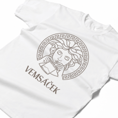 Triko VEMSÁČEK white