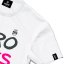 Triko Zero Fucks Given white purple neon - Velikost: 4XL