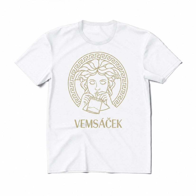Triko VEMSÁČEK GOLD - white
