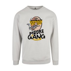 Mikina Mrdke Gang grey gold / výšivka