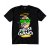 Triko Mrdke Gang black green neon