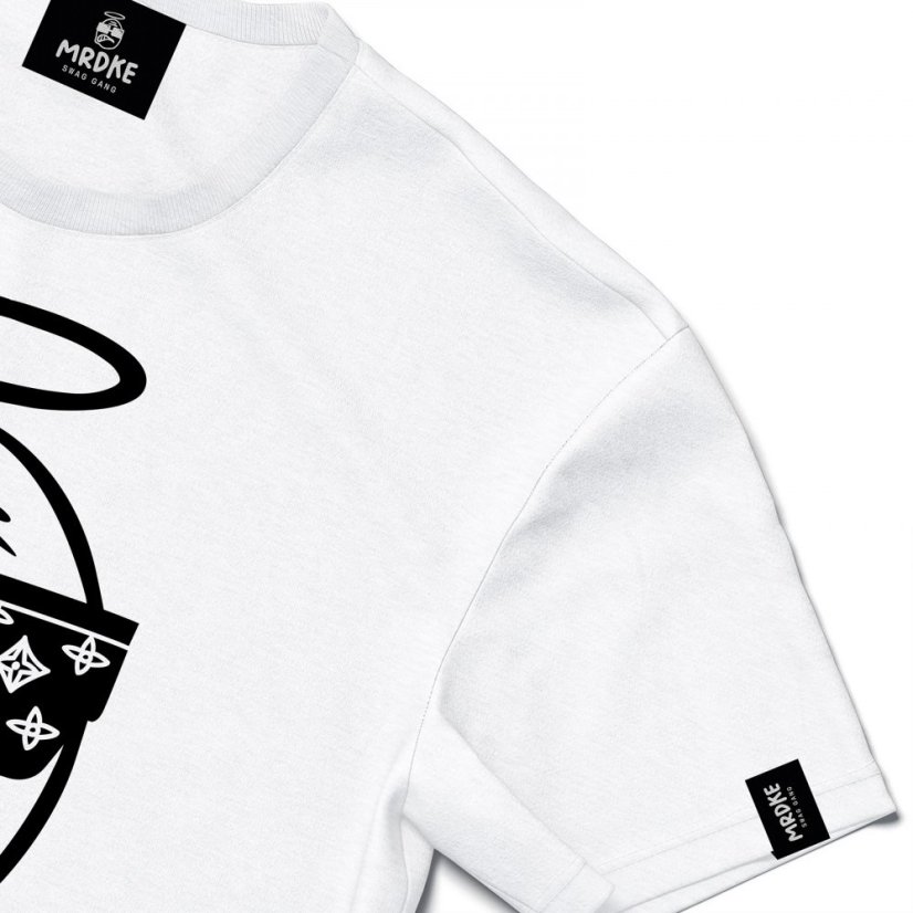 Triko Mrdke Gang white black