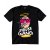 Triko Mrdke Gang black purple neon
