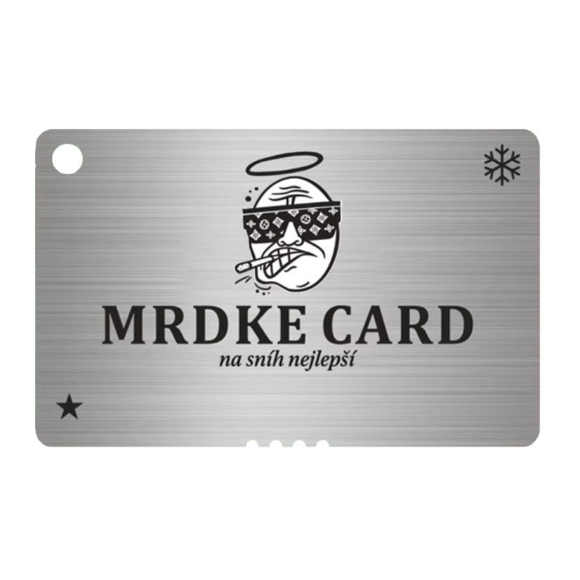 Večírek Starter Pack (Triko VĚŘ V SÁČEK + MRDKE Card)