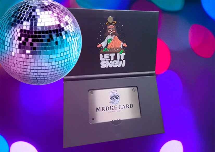 MRDKE CARD - ocelová celoroční škrabka do peněženky