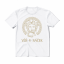 Triko VĚŘ V SÁČEK GOLD - white
