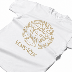 Triko VEMSÁČEK GOLD - white