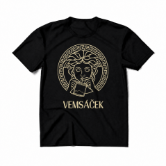Triko VEMSÁČEK GOLD - black