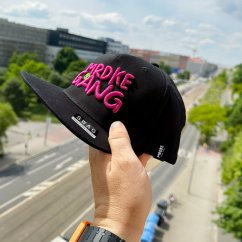 Snapback Mrdke Gang black purpur neon