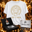 VIP Party Pack (Triko VĚŘ V SÁČEK GOLD + MRDKE Card)