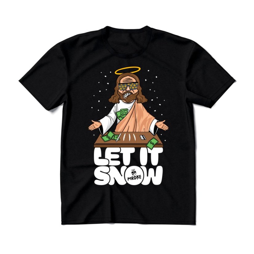 Triko let it snow black